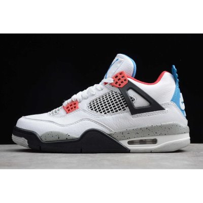 Nike Erkek Air Jordan 4 Beyaz / Kırmızı / Gri Basketbol Ayakkabısı Türkiye - 8T79VH85